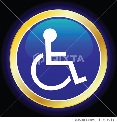 Wheelchair Symbol 10705914