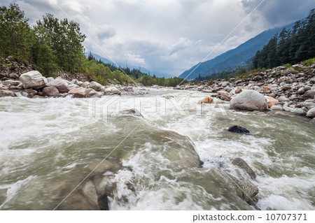 Beas river in Manali 10707371
