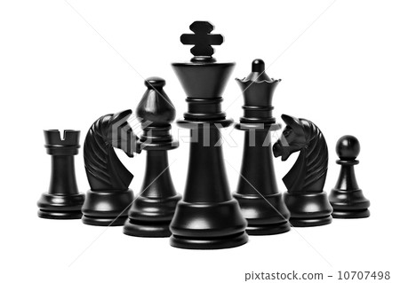 Chess figures isolated Chess figures isolated 10707498