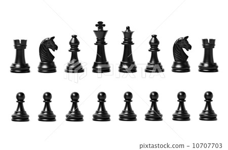 Chess figures isolated 10707703