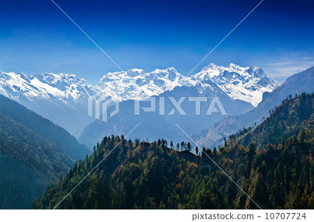 Himalayas landscape, Nepal Himalayas landscape, Nepal 10707724