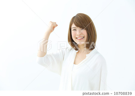 Guts pose · Young lady 10708839