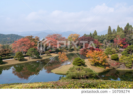 Shogakuin皇宮皇宮龍捲風池塘 10709274