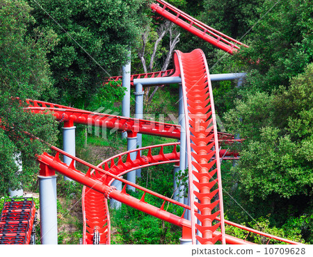 modern roller coaster modern roller coaster 10709628