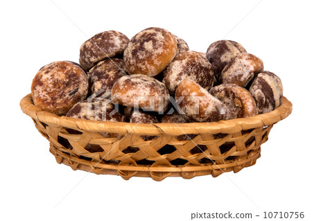 basket with spice-cakes basket with spice-cakes 10710756