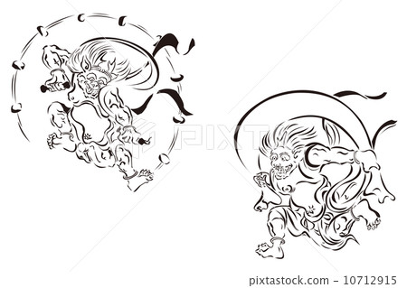 Wind God Raiden 10712915