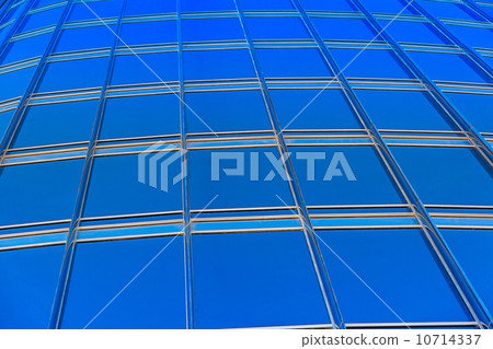 modern blue glass wall of skyscraper modern blue glass wall of skyscraper 10714337