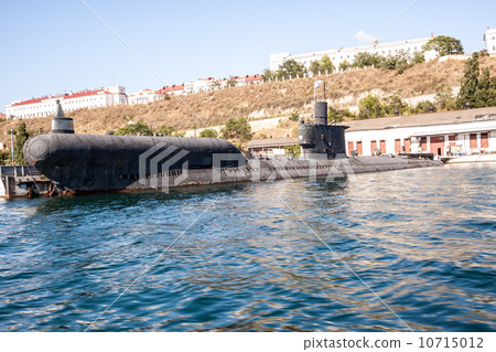 Russian warship in the Bay, Sevastopol, Crimea 10715012