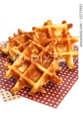 Freshly baked waffle 10715481