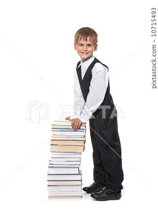 Boy and books Boy and books 10715493
