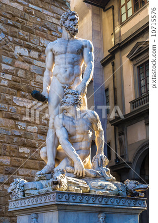 Hercules and Cacus representation on Piazza Signoria in Florence 10715576