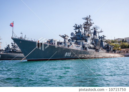 Russian warship in the Bay, Sevastopol, Crimea 10715750