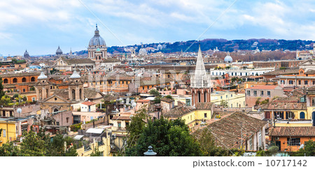 Italy. Rome. Rome skyline. Panorama Italy. Rome. Rome skyline. Panorama 10717142