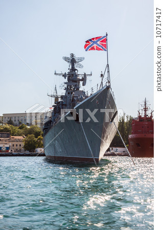 Russian warship in the Bay, Sevastopol, Crimea 10717417