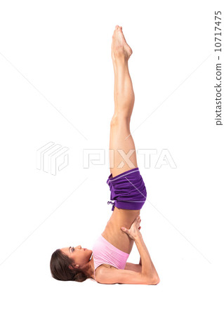 Practicing Yoga. Beautiful woman 10717475