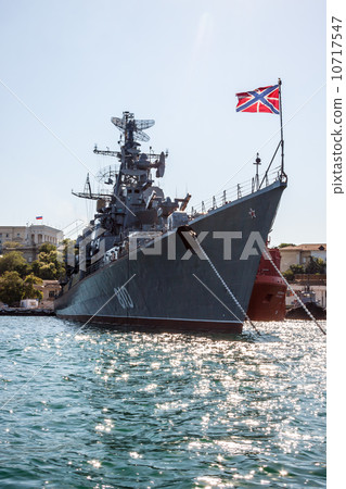 Russian warship in the Bay, Sevastopol, Crimea 10717547