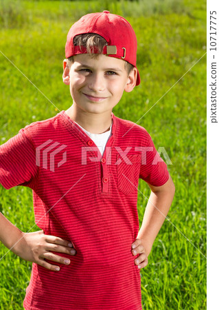 Boy Child Portrait Smiling Cute ten years old outdoor Boy Child Portrait Smiling Cute ten years old outdoor 10717775