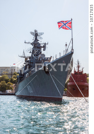 Russian warship in the Bay, Sevastopol, Crimea 10717835