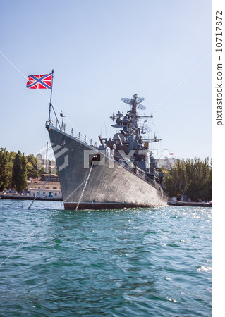 Russian warship in the Bay, Sevastopol, Crimea 10717872