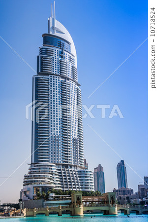 Address Hotel in the downtown Dubai area overlooks the famous da 10718524