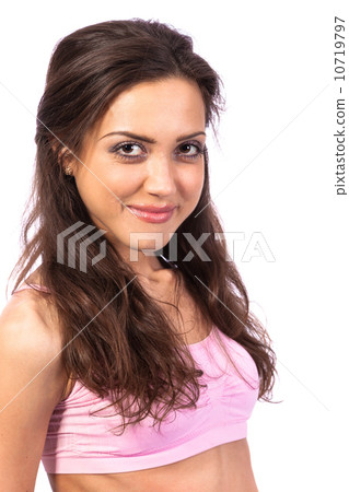 Practicing Yoga. Beautiful woman 10719797