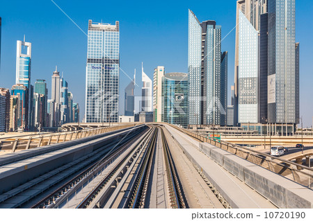 Dubai metro railway Dubai metro railway 10720190