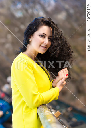 Portrait Of Young Smiling Beautiful Woman Portrait Of Young Smiling Beautiful Woman 10720199