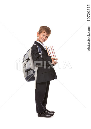 Boy holding books Boy holding books 10720215