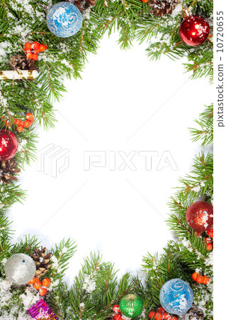 Christmas background. Eve framework Christmas background. Eve framework 10720655