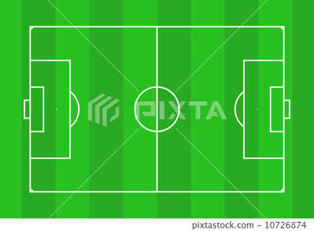 Soccer Field Top View Fighter 10726874