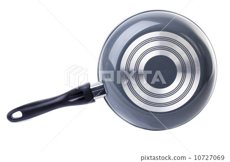 back side of black frying pan 10727069