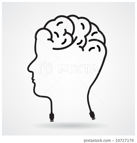 Creative head brain idea concept 10727178