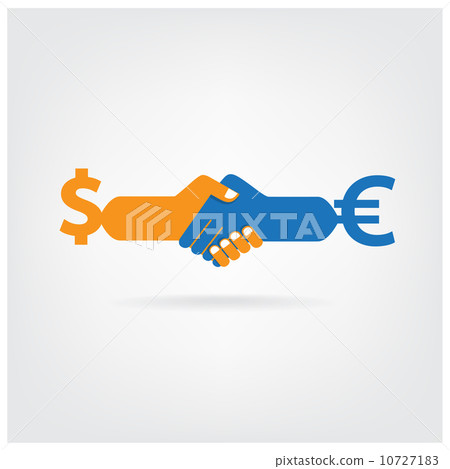 Handshake abstract sign Handshake abstract sign 10727183
