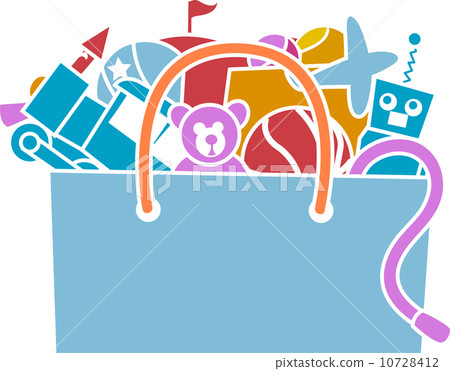 Bag Full of Toys Stencil Bag Full of Toys Stencil 10728412