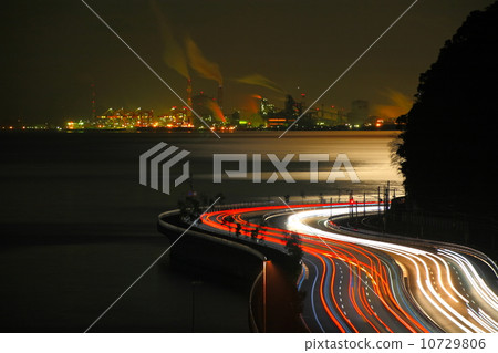 道路和工廠 10729806