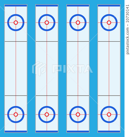 playground for curling sport game 10730141