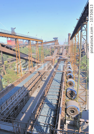 hot ore in steel plant 10730613