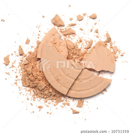 Powder isolated on white Powder isolated on white 10731359