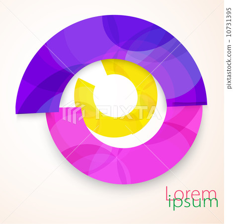 vector Abstract background with design elements - Stock Illustration ...