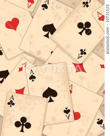 Background with card suits 10731528