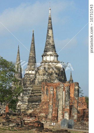 Wat Phra Si Sanphet, Ayutthaya, Thailand 10731543