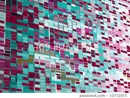 Abstract Perspective Mozaic background 10732055