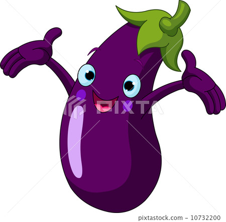 Eggplant Presenting Something Eggplant Presenting Something 10732200