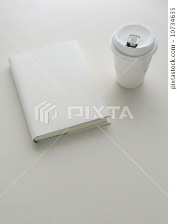 書（讀書）和咖啡的形象 10734635