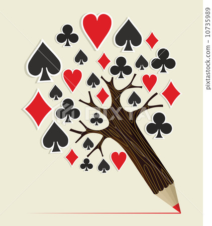 Casino Poker concept tree Casino Poker concept tree 10735989