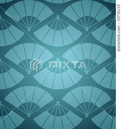 Japan fan pattern 10736220