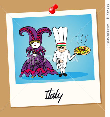 Italy travel polaroid people Italy travel polaroid people 10736545