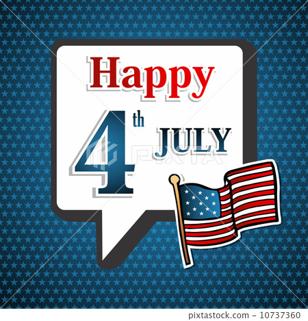 Independence day concept 10737360