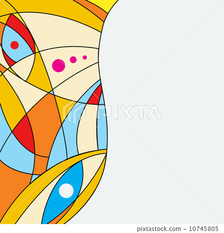 Abstract geometric colorful vector background 10745805