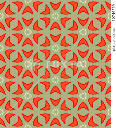 Vector seamless abstract geometric pattern - Stock Illustration ...